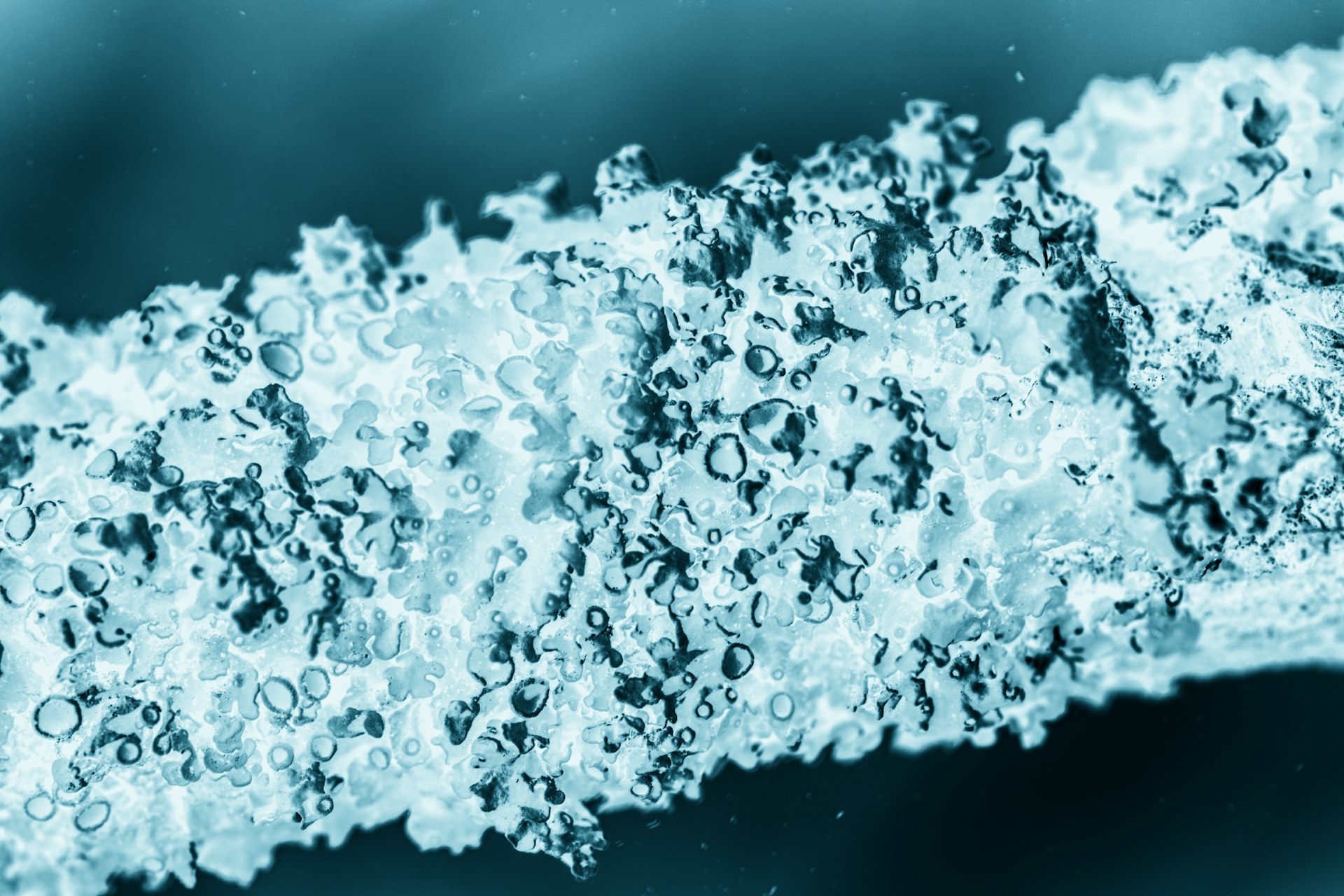 water droplets on glass surface